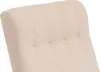 Fotel bujany HWC-K10, leżanka, drewno   tkanina/tkanina Podgląd zdjęcia produktu 3