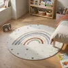 Volero - Waschbarer Kinderteppich Rund - Ravi Rainbow Bunt Produktbild-Vorschau 1