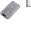 K-S-Trade Filz Handyhülle kompatibel mit Oppo A38 Produktbild-Vorschau 1