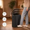 Relaxdays Mülleimer, 2 Fächer, 2x20 l, entnehmbare Produktbild-Vorschau 3