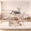 Creative Corner MDF dřevěný domeček pro panenky + nábytek Náhled obrázku produktu 21