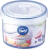 A clear, well-lit studio shot of a Lock & Lock food storage container filled with colorful candies. Voir les images du produit