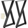 Pieds de table VEVOR, 71,1 x 45,7 cm Patins de table, lot Voir les images du produit 1