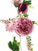 Pfingstrosen Girlande, Deko Blumen Künstlich, Kunstblumen Produktbild-Vorschau 3