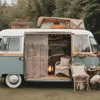 COZYOR Makramee-Vorhang, Boho Vorhang Türvorhang Produktbild-Vorschau 4