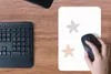 MuchoWow® Mauspad Mousepad Sterne - Pastell - Mädchen - Produktbild-Vorschau 4