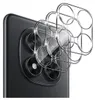A close-up view of a smartphone's rear camera module with a protective lens cover placed over it. Produktbild-Vorschau
