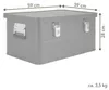 Aluminium Box mit Deckel Schwarz Alu Kiste Box Alukiste 50 Produktbild-Vorschau 7