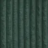 A close-up, full-frame shot of a dark green, ribbed fabric. Produktbild-Vorschau