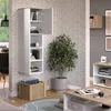 Universalschrank Vicco Wido Weiß/Sonoma 30.2 x 120 cm mit Produktbild-Vorschau 5