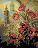 Zuty - Malen nach Zahlen - SCHLAFMOHN AM FENSTER, 40x50 cm, Produktbild-Vorschau 1