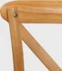 HOMLA LOSELI Drevená stolička prírodná 48x52x88 cm Náhľad obrázku produktu 5