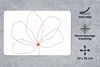 MuchoWow® Mauspad Mousepad Blume - Strichzeichnung - Natur Produktbild-Vorschau 2