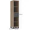 nabbi Ovida PB-2DRWS Regal – Craft-Tabak / Matera Produktbild-Vorschau 2