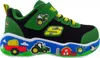 A single child's shoe with a farm theme. Voir les images du produit