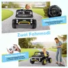 COSTWAY Auto elettrica per bambini a 2 posti, 24 V Auto Anteprima dell’immagine prodotto 4