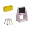 Relaxdays Kinderregal mit Tafel, Spielzeugregal mit 2 Produktbild-Vorschau 10