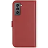 Selencia Echtleder Klapphülle Samsung Galaxy S21 - Rot Produktbild-Vorschau 3