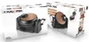 Two boxes of a Kalorik waffle maker are shown, one slightly behind the other, against a white background. The boxes display images of the waffle maker and finished waffles. Podgląd zdjęcia produktu