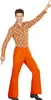 70er Herrenhose orange Größe: XXL Produktbild-Vorschau 2