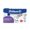 Pelikan 741, 10 kusov, Modrá, Guličkové zakončenie, Modrá, Náhľad obrázku produktu 2