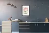 MuchoWow® Gerahmtes Poster Schmetterlinge - Blumen - Produktbild-Vorschau 2