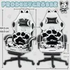 Gaming-Stuhl ergonomisch, Fußstütze, Stoff, verstellbar, Produktbild-Vorschau 3