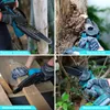 Mini Kettensäge, Akku Kettensäge, Handkettensäge, 6" Produktbild-Vorschau 6