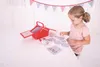 Bigjigs Toys Čajová súprava Polka Dot v piknikovom košíku Náhľad obrázku produktu 6