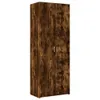vidaXL Highboard Räuchereiche 70x42,5x185 cm Holzwerkstoff Produktbild-Vorschau 2