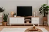 CALICOSY - Meuble TV 2 portes, 2 niches et 2 Voir les images du produit 12