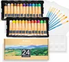 Artecho Acrylfarbe 24x22ml Acrylfarben mit 10 Pinseln, 2 Produktbild-Vorschau 1