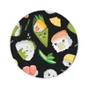 MuchoWow® Mauspad Mousepad Kawaii - Sushi - Schablonen Produktbild-Vorschau 1