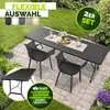 Set di 2 sedie da giardino tillvex® resistenti alle Anteprima dell’immagine prodotto 3