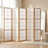 6-delig roomdivider, Shoji-scherm, naturel Productafbeelding-voorbeeld 11