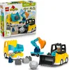 LEGO DUPLO 3-in-1 Baufahrzeuge - Pädagogisches Montessori Produktbild-Vorschau 1