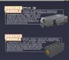 Product description with images of two modular building block components. Anteprima dell’immagine prodotto
