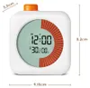 A digital timer with dimensions indicated. Náhled obrázku produktu