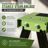 2x Arbeitsbock höhenverstellbar bis 91 cm Unterstellbock Produktbild-Vorschau 7