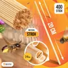 BEESI 400x Nisthülsen Stroh 20 cm I Ø 3-5 mm I Niströhren Produktbild-Vorschau 2