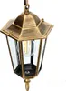 Lampa wisząca zewnętrzna ogrodowa złota na łańcuchu 1xE27 Podgląd zdjęcia produktu 4
