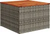 Design 8-tlg. Garten-Sofagarnitur mit Kissen Grau Poly Produktbild-Vorschau 6