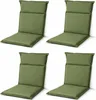 BURI 4X Gartenstuhlauflage 118x47 4,5cm stark in Grün für Produktbild-Vorschau 1