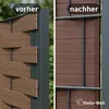 Klemmschienen Abschlussleiste für PE-Sichtschutzstreifen – Produktbild-Vorschau 3