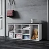 SONNI Schuhschrank weiß mit Kissen 103.5x30x48cm Produktbild-Vorschau 2