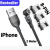 3in1 Magnetladekabel Magnet Ladekabel USB>IOS 8-Pin 2,4A Produktbild-Vorschau 1