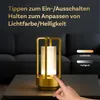 Bezdrátová skleněná stolní lampa LED - Kovová lampa s Náhled obrázku produktu 5
