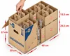 1x Profi-Transport- und Umzugsset für 64 Gläser 14 tlg. Produktbild-Vorschau 2