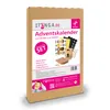 Basteladventskalender Fußball gelb schwarz zum Produktbild-Vorschau 7