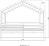 HOME DELUXE - Kinderbett Wolkenland mit Schubladen - 90 x Produktbild-Vorschau 10